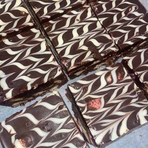 Millionaire Irish Cream Slice